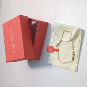 James Avery Petite Latin Cross Link Bracelet